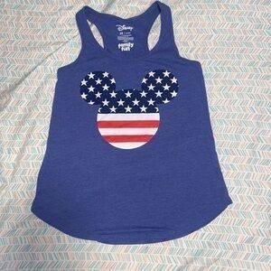 Disney || Patriotic Mickey Racerback Tank Top 💥